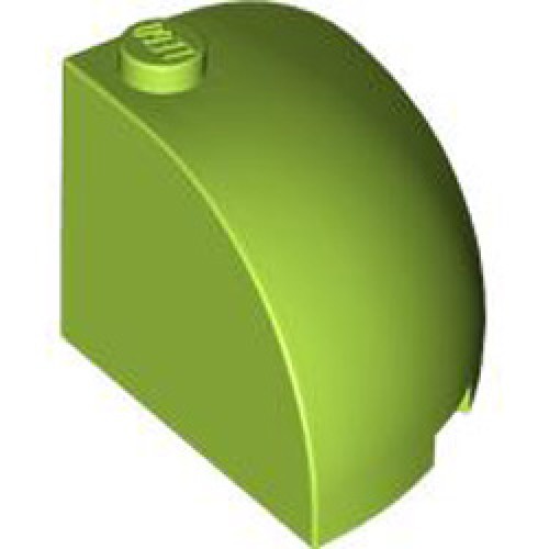 Arch Brick 3x3x2 Bright Yellowish Green