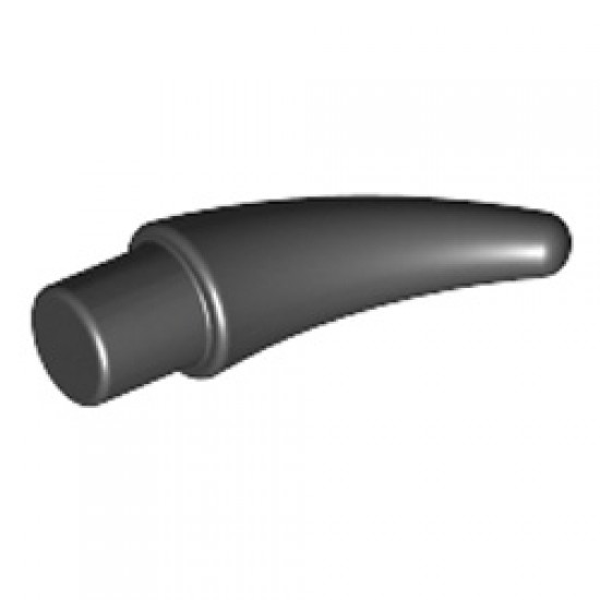 Horn with Shaft Diameter 3.2 Black