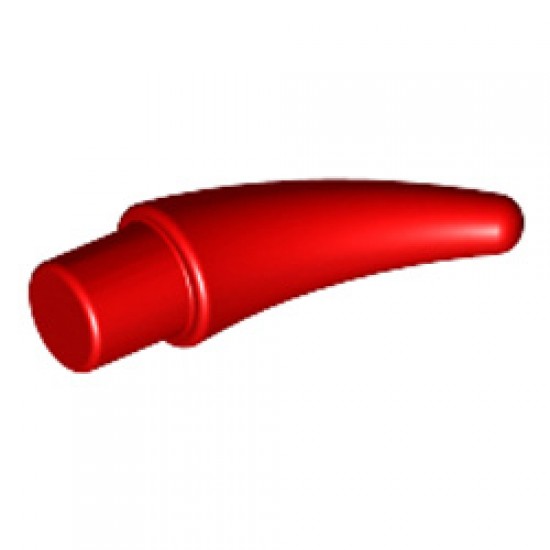 Horn with Shaft Diameter 3.2 Bright Red