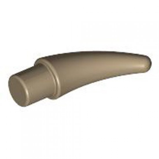 Horn with Shaft Diameter 3.2 Sand Yellow