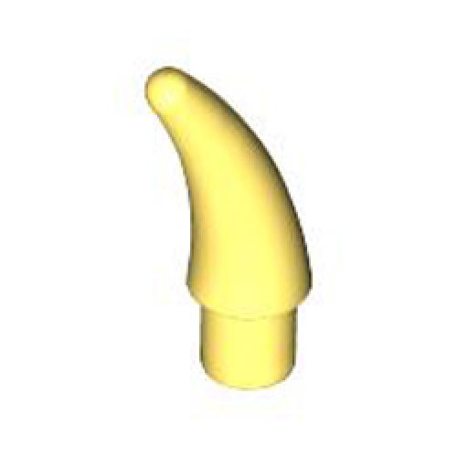 Horn with Shaft Diameter 3.2 Cool Yellow