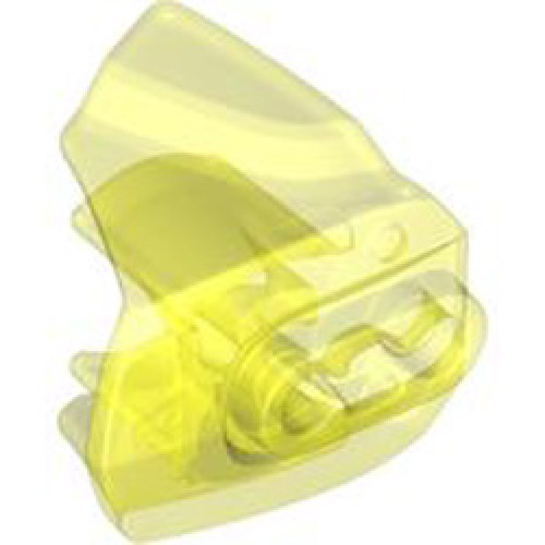 Shell A 3M Ball Snap Diameter 10.2 Transparent Fluorescent Green