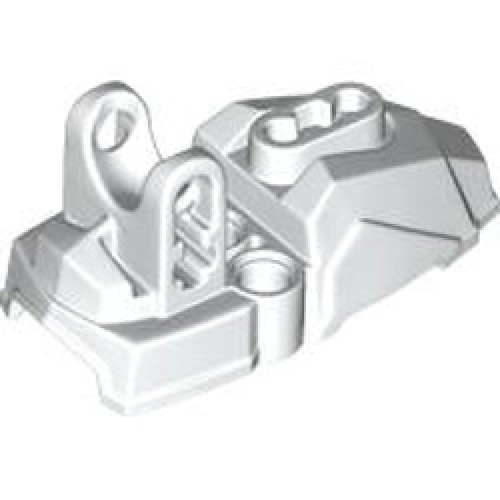 Base 3x7x3 with Ball Cup Diameter 10.2 White