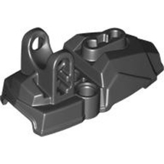 Base 3x7x3 with Ball Cup Diameter 10.2 Black