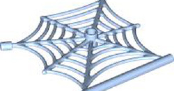LEGO Part 6482645 - 90981 - Spiders Web 'with Shaft Diameter 3.2 Light ...