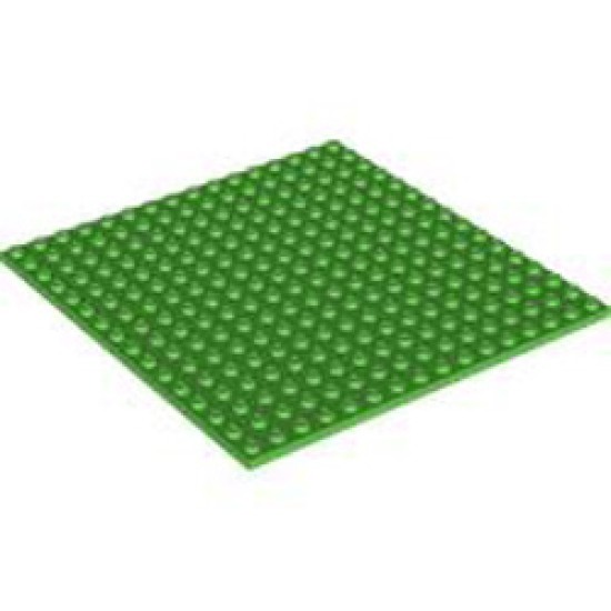 Plate 16x16 Bright Green
