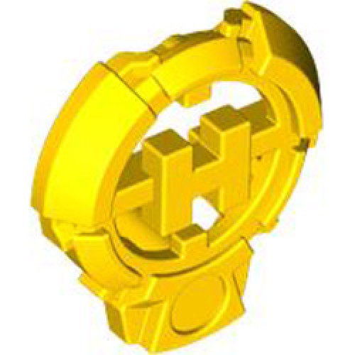 H Icon with Stick 3.2 Bright Yellow