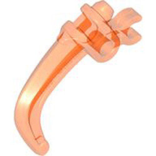Claw 3 Module with 3.2 Holder Transparent Fluorescent Reddish Orange