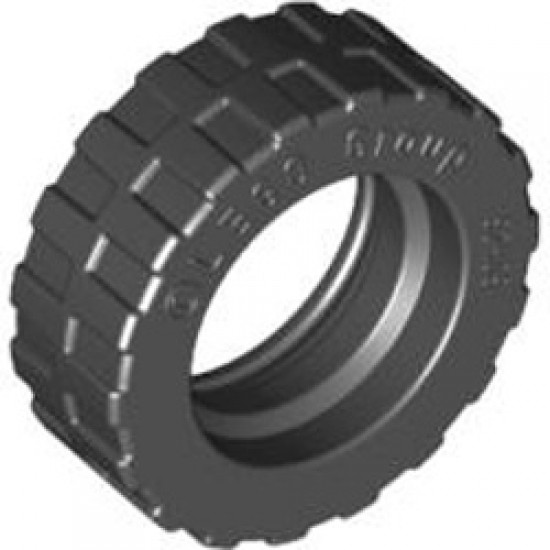 Tyre Diameter 17.6 x 6.24 Black