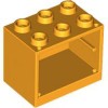 Cupboard 2x3x2 Flame Yellowish Orange