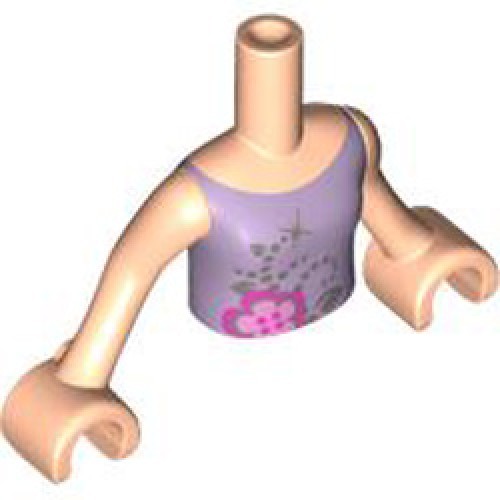 Torso Girl with Arm 1 Assembly 11 Light Nougat