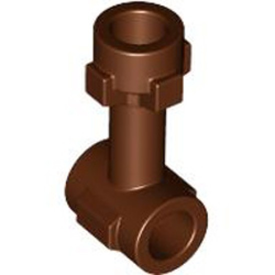 Diameter 3.2 Shaft with Cored Knob Reddish Brown