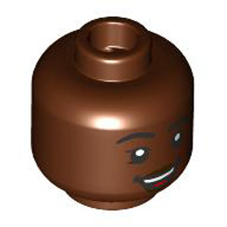 Mini Head Number 3720 Reddish Brown