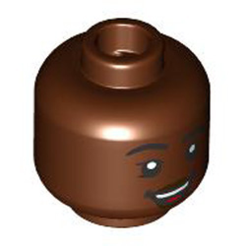 Mini Head Number 3720 Reddish Brown