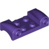 Wheel Arch 2x4 with Horizontal Knobs Medium Lilac