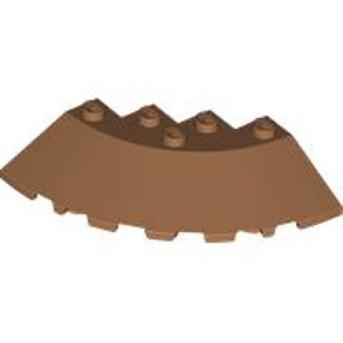 Circle 90G 6x6 Roof Tile Medium Nougat