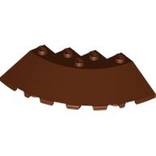 Circle 90G 6x6 Roof Tile Reddish Brown