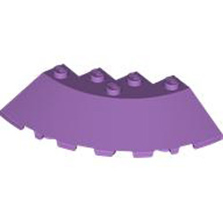 Circle 90G 6x6 Roof Tile Medium Lavender