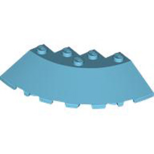 Circle 90G 6x6 Roof Tile Medium Azur