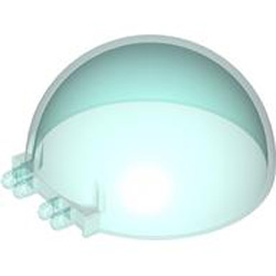 Dome Diameter 63.77 with Combi Hinge Transparent Light Blue Dome Diameter 63.77 with Combi Hinge Transparent Light Blue