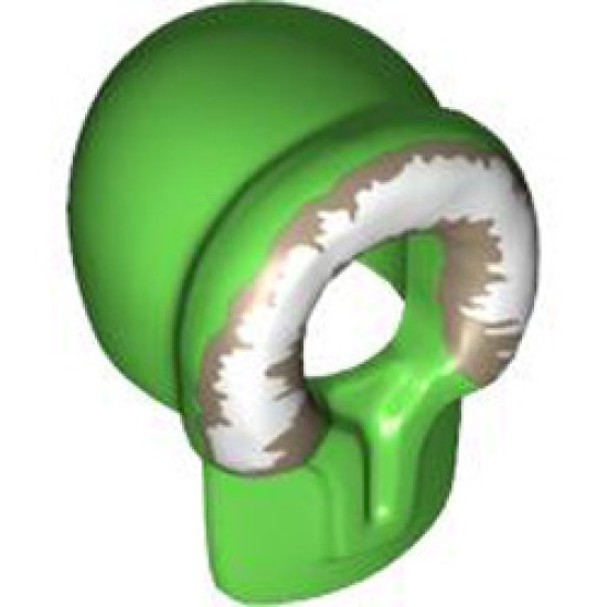 Polar Suit with Fur Bright Green