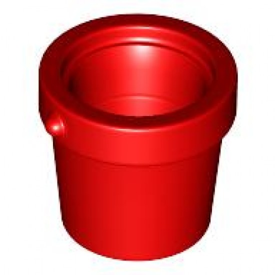 Bucket Bright Red