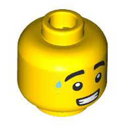 Mini Head Number 3667 Bright Yellow