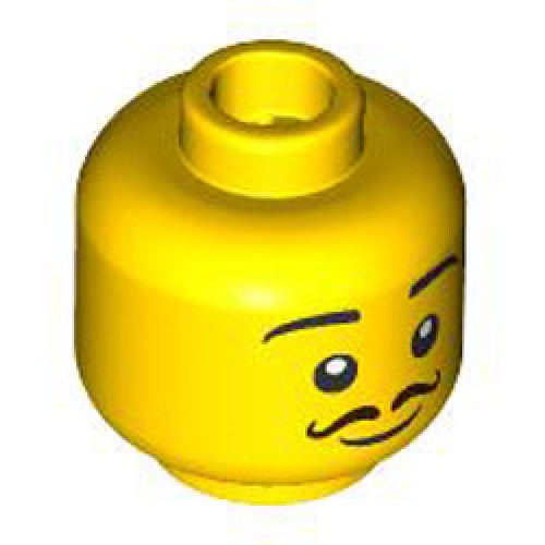 Mini Head Number 3739 Bright Yellow