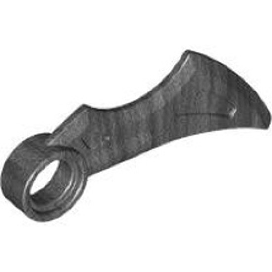 Blade with Technic Hole 1 Titanium Metallic