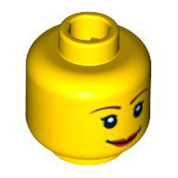 Mini Head Number 43 Bright Yellow