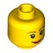 Mini Head Number 43 Bright Yellow