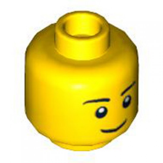 Mini Head Number 891 Bright Yellow