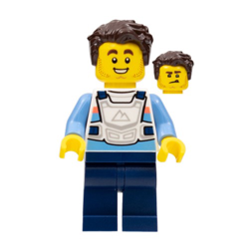 Harl Hubbs - Stuntz Crew Minifigure