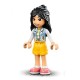 Liann with Light Royal Blue Vest and Flame Yellowish Orange Shorts Minifigure