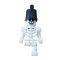 Skeleton with Black Shako Hat and Single Leg Minifigure