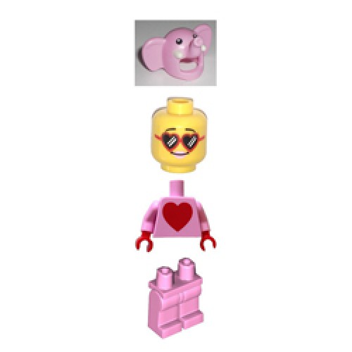 Love Elephant Build a Minifigure (BAM) Minifigure