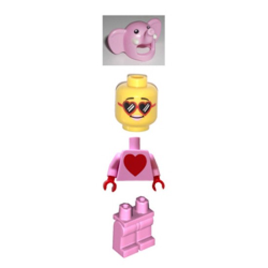 Love Elephant Build a Minifigure (BAM) Minifigure