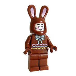Chocolate Bunny Build a Minifigure (BAM) Minifigure