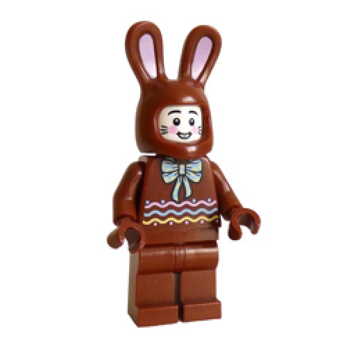 Chocolate Bunny Build a Minifigure (BAM) Minifigure