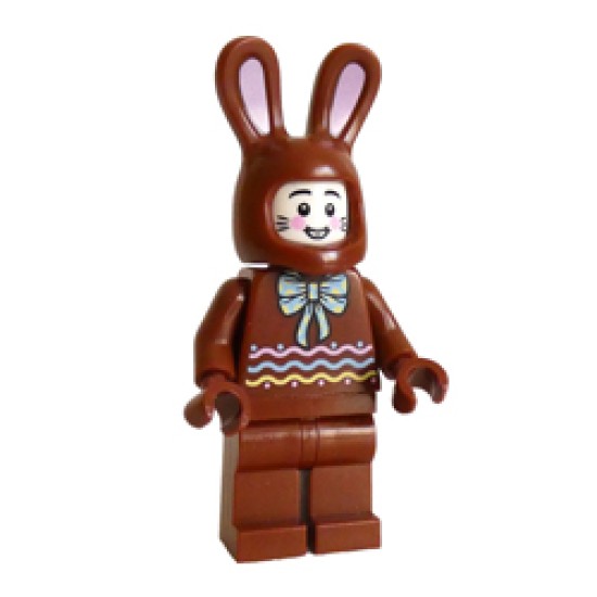 Chocolate Bunny Build a Minifigure (BAM) Minifigure