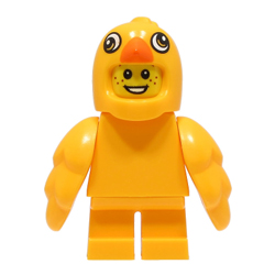 Chicken Suit Boy Build a Minifigure (BAM) Minifigure