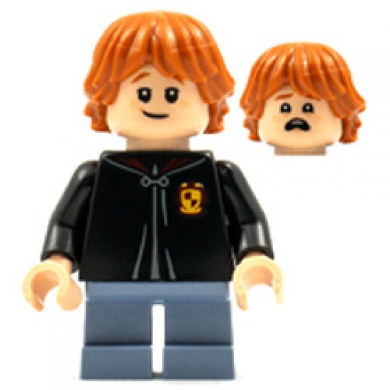 Ron Weasley Black Torso Gryffindor Robe Minifigure
