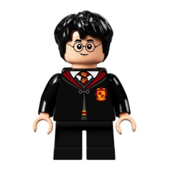 Harry Potter with Gryffindor Robe Clasped and Sweater Minifigure