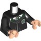 Ron Weasley - Black Slytherin Robe and Short Legs (Vincent Crabbe Transformation) Minifigure