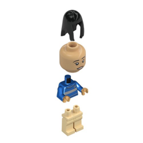 Cho Chang - Blue Ravenclaw Quidditch Sweater Minifigure