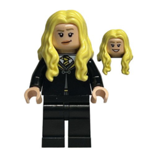 Hannah Abbott with Black Hufflepuff Robe Minifigure