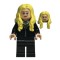 Hannah Abbott with Black Hufflepuff Robe Minifigure