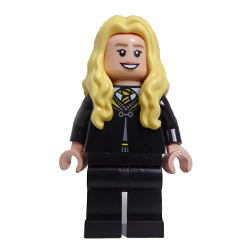 Hannah Abbott with Black Hufflepuff Robe Minifigure