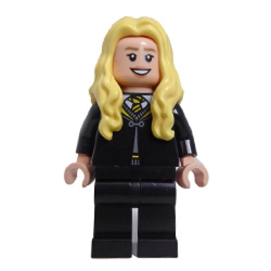 Hannah Abbott with Black Hufflepuff Robe Minifigure