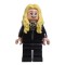Hannah Abbott with Black Hufflepuff Robe Minifigure